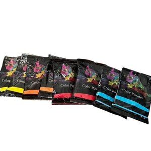Set of 8 Color Powder Chameleon Colors Packets 70 Grams